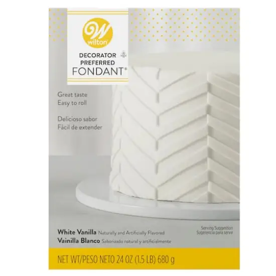 Wilton&reg; Decorator Preferred&trade; 24oz. White Vanilla Fondant {1}