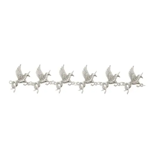 Rhodium Metal Unicorn Charms, 23mm by Bead Landing&trade; {4}