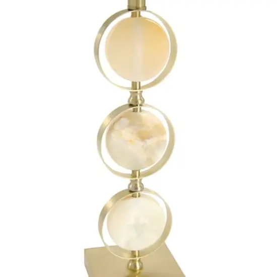 Hello Honey&reg; 30" Marble & Metal Table Lamp {4}