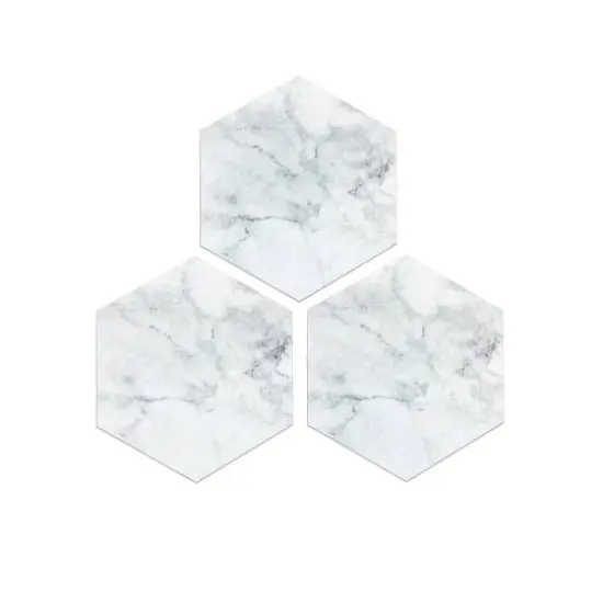 FloorPops Milena Peel & Stick Hexagon Floor Tiles {10}