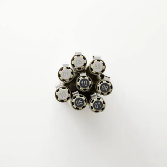 Micron&reg; Brush&trade; Gray Pen Set {6}