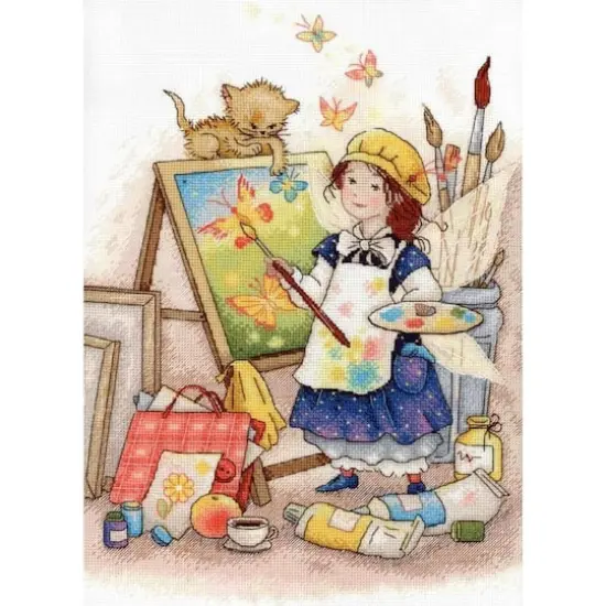 MP Studia In the Studio Cross Stitch Kit {1}