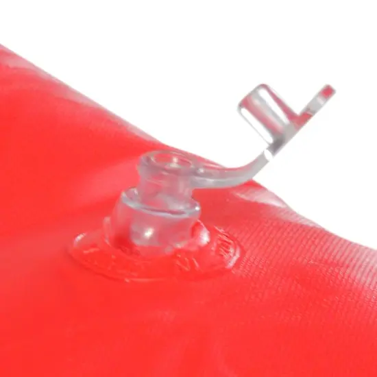 Swim Central 5ft. Inflatable Red & White Fire Boat Ride-On Water Squirter Swimming Pool Toy {5}