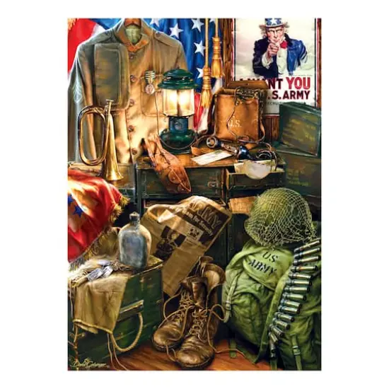 US Army&reg; Hometown Heroes Men of Honor 1,000 Piece Puzzle {3}