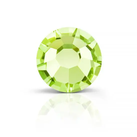 Preciosa MAXIMA SS20 Flatback Czech Crystals, 144ct. Limecicle {1}