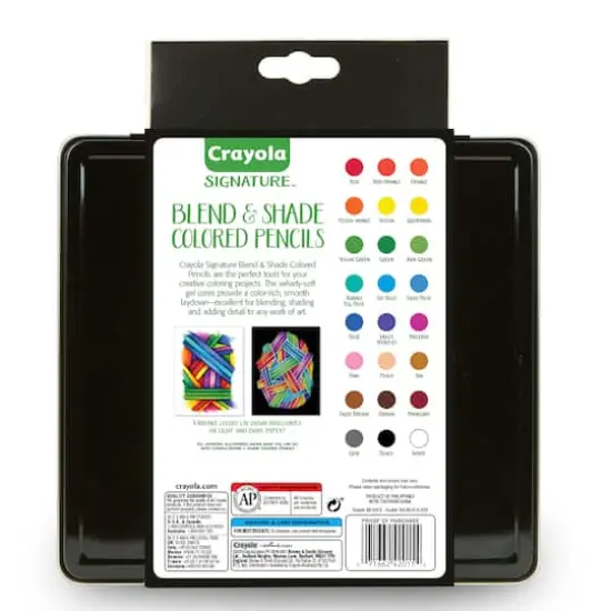 Crayola&reg; Signature 24 Blend & Shade Colored Pencils {3}