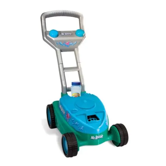 Kid Galaxy&reg; Mr. Bubble&reg; Blue Push Bubble Mower {1}