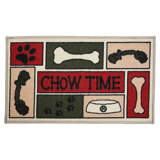 DII&reg; Chow Time Printed Nylon Accent Rug, 1.5ft. x 2.5ft. {4}