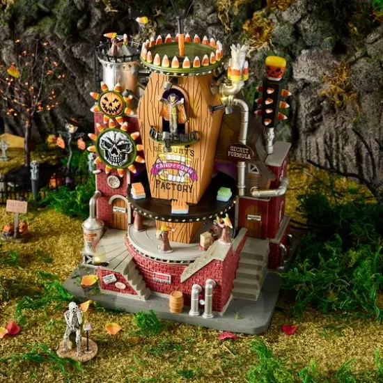 Lemax&reg; Spooky Town&reg; The Count's Candy Corn Factory {3}