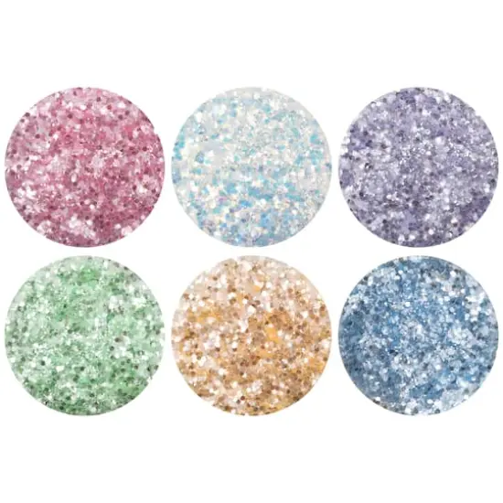 Pretty Pastel Glitter Shaker Pack by Creatology&trade; {3}