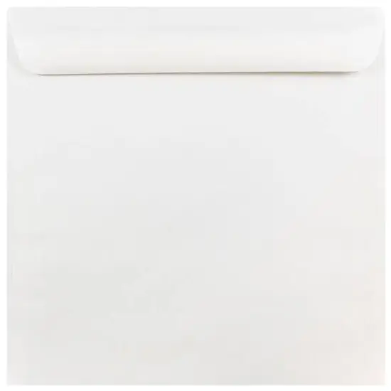 JAM Paper 10" x 10" Large White Square Invitation Envelopes {1}