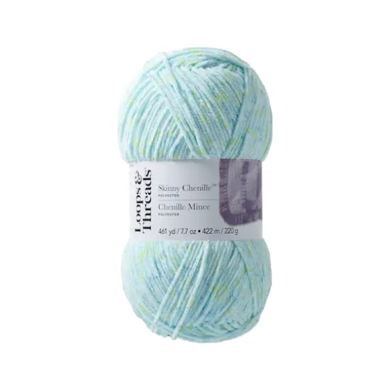 Skinny Chenille&trade; Multi Yarn by Loops & Threads&reg; Tigerfish Multi {1}