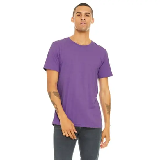 BELLA+CANVAS&reg; Adult Unisex Tri Blend T-Shirt Purple {4}