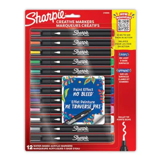 Sharpie&reg; 12 Color Bullet Tip Creative Markers {1}