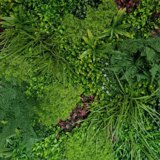 3ft. Firenze Style Artificial Plant Living Wall Panel {8}