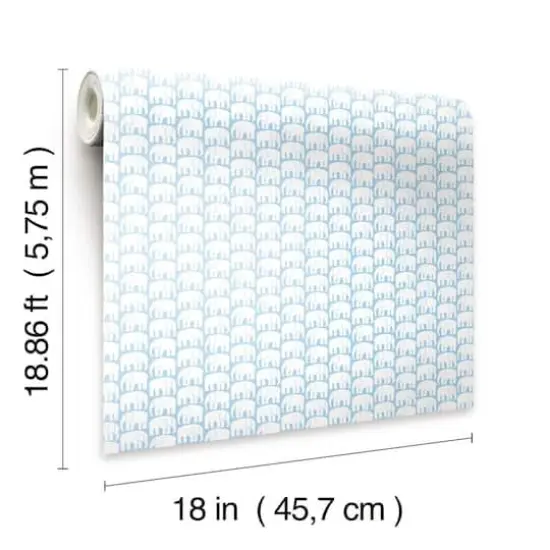 RoomMates Elefantti Peel & Stick Wallpaper {9}