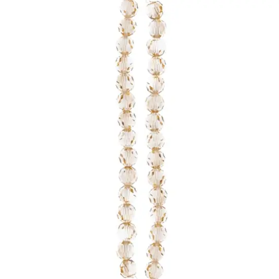 Preciosa Glass Crystal Round Beads, 8mm by Bead Landing™ Honey {4}