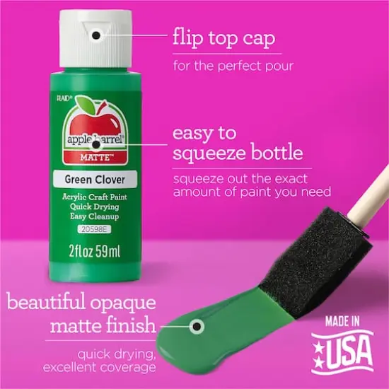 Apple Barrel&reg; Acrylic Holiday Paints & Mod Podge 32 Piece Set {3}