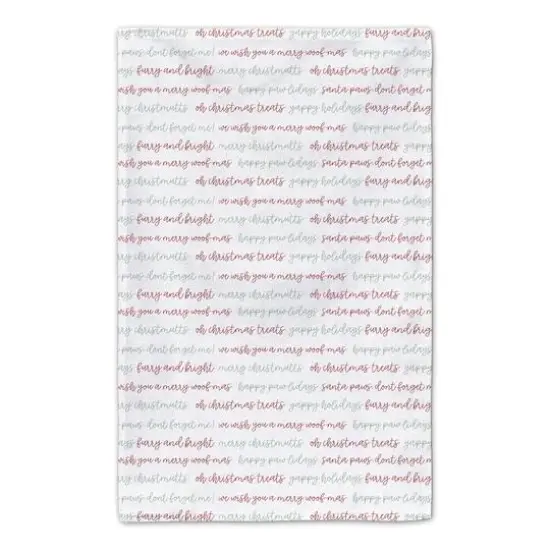 Santa Dog Tea Towels - Set of 3 {8}