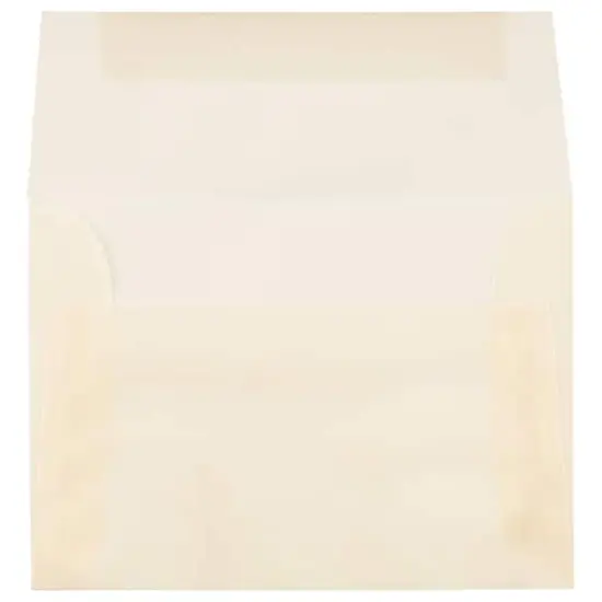 JAM Paper A1 Translucent Vellum Invitation Envelopes, 50ct. Spring Ochre {4}