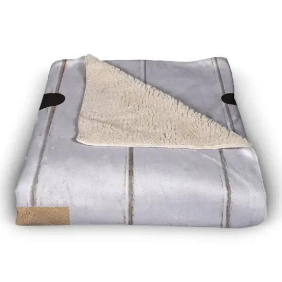 Halloween Street Names Sherpa Fleece Blanket {3}