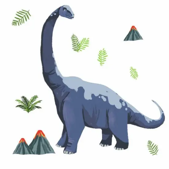 RoomMates Brachiosaurus Dino Peel & Stick Giant Decals {1}