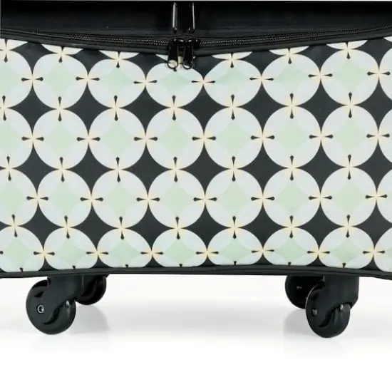 Dritz&reg; 4-Wheel Rolling Sewing Machine Tote {7}