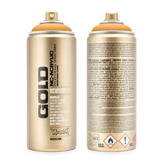 Montana™ Gold Acrylic Professional Spray Paint G2030 Blast Orange {1}