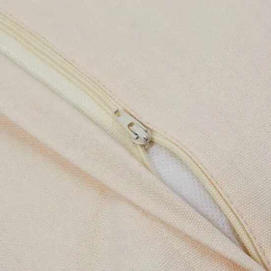 Hello Honey&reg; Brown & Natural Swiss Cross Cotton Wool Throw Pillow {7}