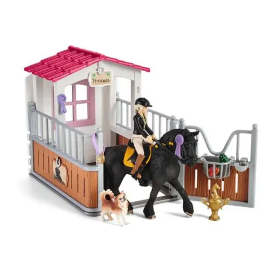 Schleich Horse Club Horse Box with Tori & Princess Playset {7}