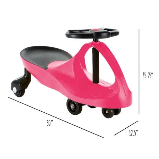 Toy Time Pink Zig Zag Ride-On Car {7}