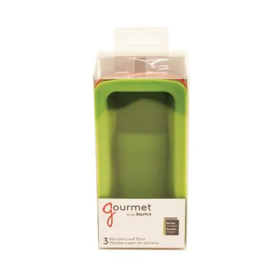 Starfrit Silicone Mini Loaf Pan Set, 3ct. {4}
