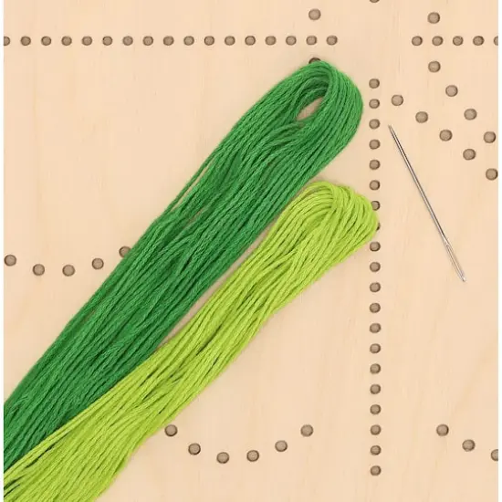 Leisure Arts&reg; Clover Stitched String Art Shadow Box Kit {4}