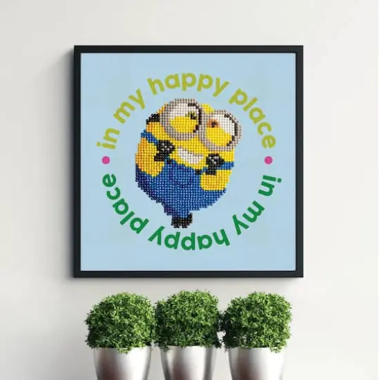 Camelot&reg; Dots Happy Minion Diamond Painting Kit {5}