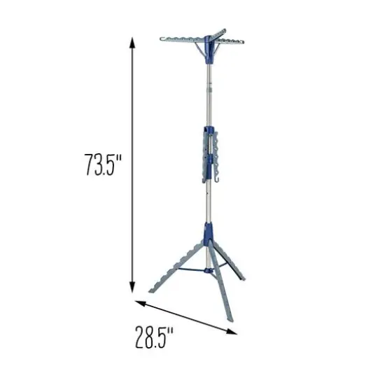 Honey Can Do 2-Tier Collapsible Tripod Clothes Drying Rack {6}