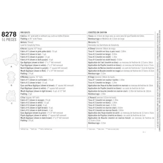 Simplicity&reg; Pattern CS8278 (One Size) {3}