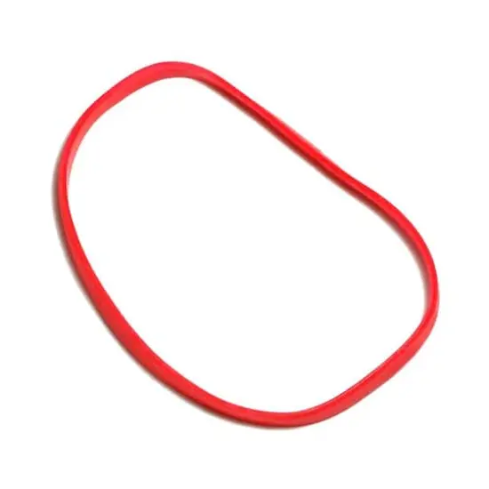 JAM Paper Size 33 Rubber Bands, 100ct. Red {6}