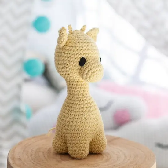 Hoooked DIY Ziggy the Yellow Giraffe Eco Barbante Crochet Kit {4}