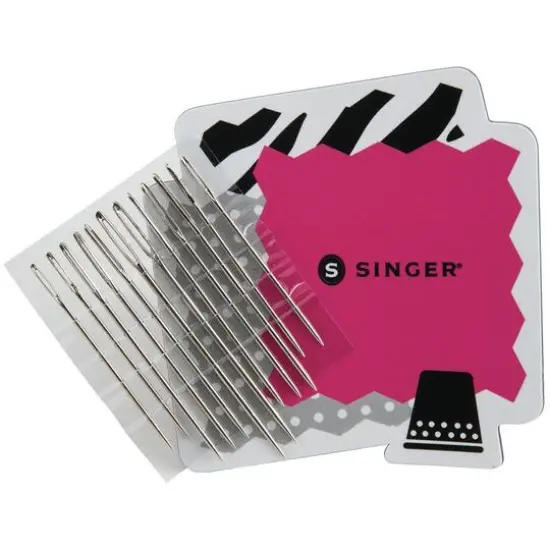 SINGER&reg; Assorted Large Eye Hand Needles With Magnet, 12ct. {3}