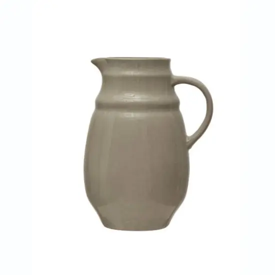 Hello Honey&reg; 2qt. Reactive Glaze Stoneware Pitcher {1}