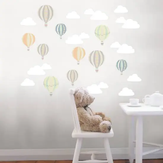 WallPops Up, Up and Away Wall Art Kit  {4}