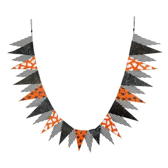 6ft. Halloween Flag Garland by Ashland® {1}