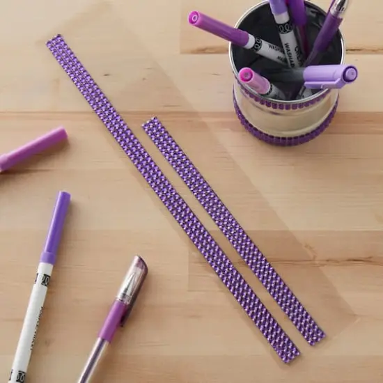 Violet Border Bling Stickers By Recollections&trade; {5}