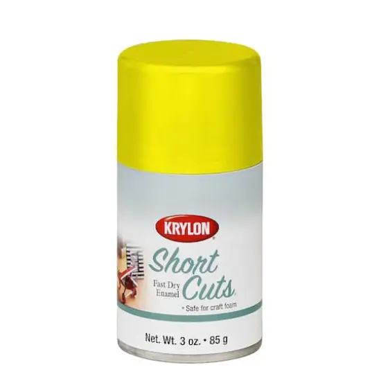 Krylon&reg; Sun Yellow Short Cuts Spray Paint, 3 oz. {3}