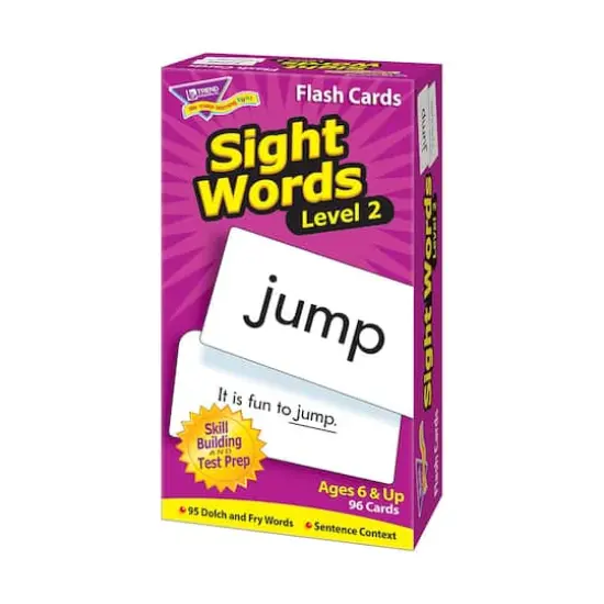 Trend Enterprises&reg; Sight Words Level 2 Skill Drill Flash Cards {5}