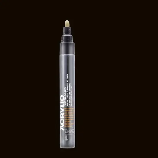 Montana Fine Acrylic Marker Shock Black {3}