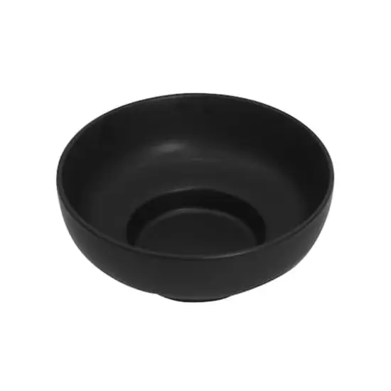 9.75" Black Round Potpourri Stoneware Bowl by Ashland&reg; {3}
