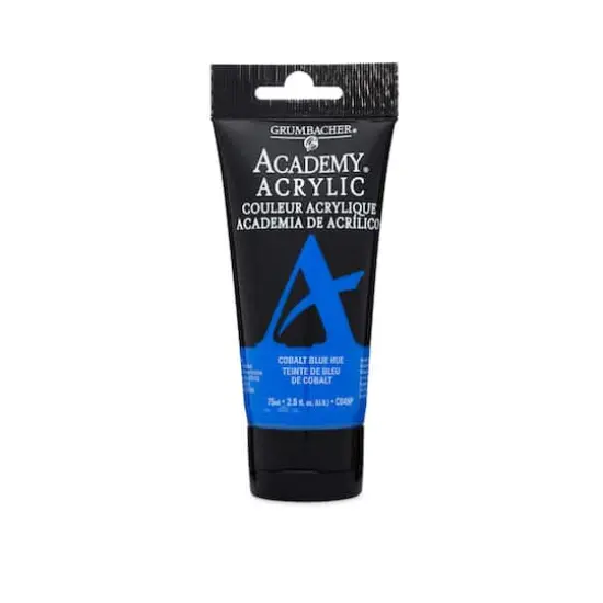 Grumbacher&reg; Academy&reg; Acrylic, 2.5oz. C049P Cobalt Blue Hue {1}