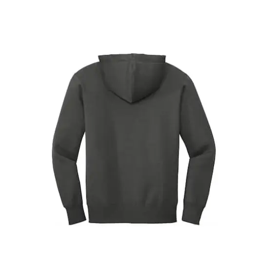 District&reg; Perfect Weight&reg; Fleece Full-Zip Hoodie Charcoal {5}