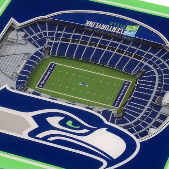 3D StadiumView Coasters Seattle Seahawks {5}